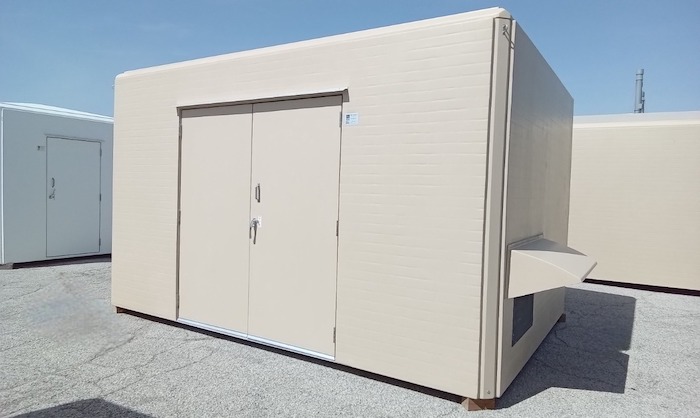 fiberglass shelter for oxygen generator