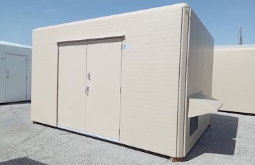Fiberglass Shelter for Oxygen Generator