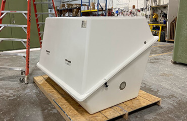 big mouth fiberglass enclosure