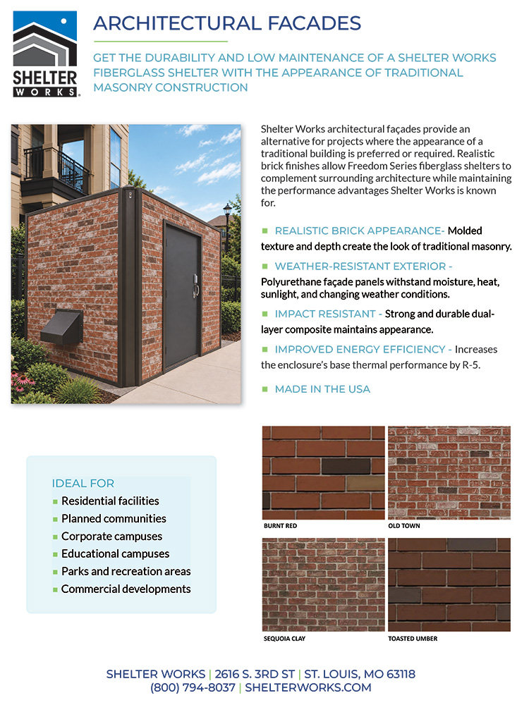 equipment shelter containment basin floor brochure
