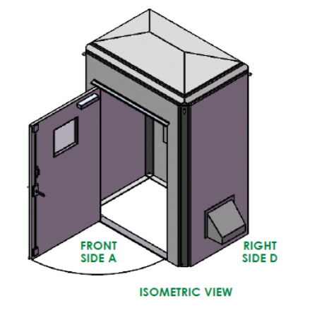 3d model chemical storage building