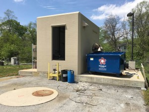 Wastewater Equipment Shelter, fiberglass shelter, fiberglass shelters, fiberglass equipment shelter