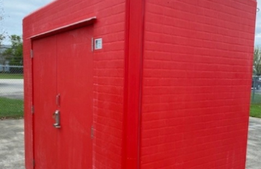 Fiberglass Pump House, fiberglass buildings, fiberglass shelters, fiberglass shelter manufacturers, fiberglass equipment shelters