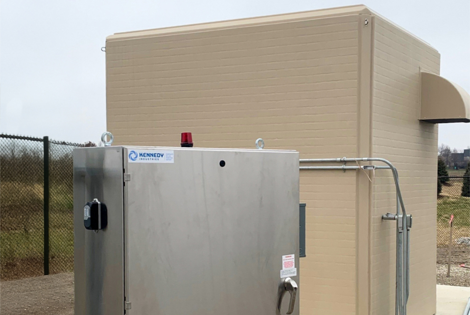 Fiberglass Headworks Building