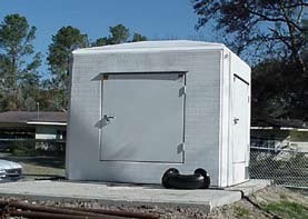 fiberglass equipment shelter, fiberglass equipment shelters, field equipment shelters