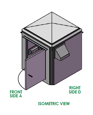 fiberglass shelter, fiberglass shelters, fiberglass field equipment shelters