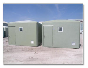 natural gas field equipment shelter