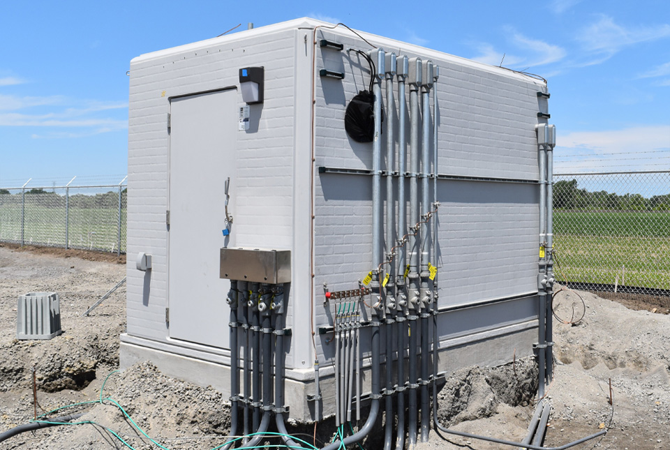 Industrial and Municipal Fiberglass Buildings