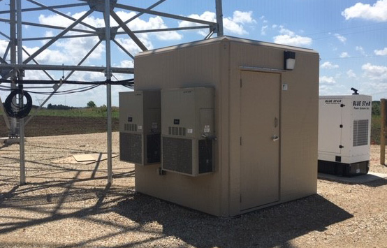 data center fiberglass shelter