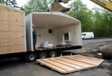 coal mine field equipment shelter