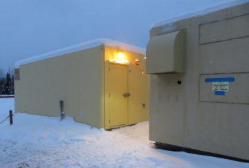 telecommunications equipment shelter