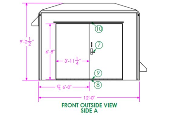 cad drawing of a chemical building for municipal well