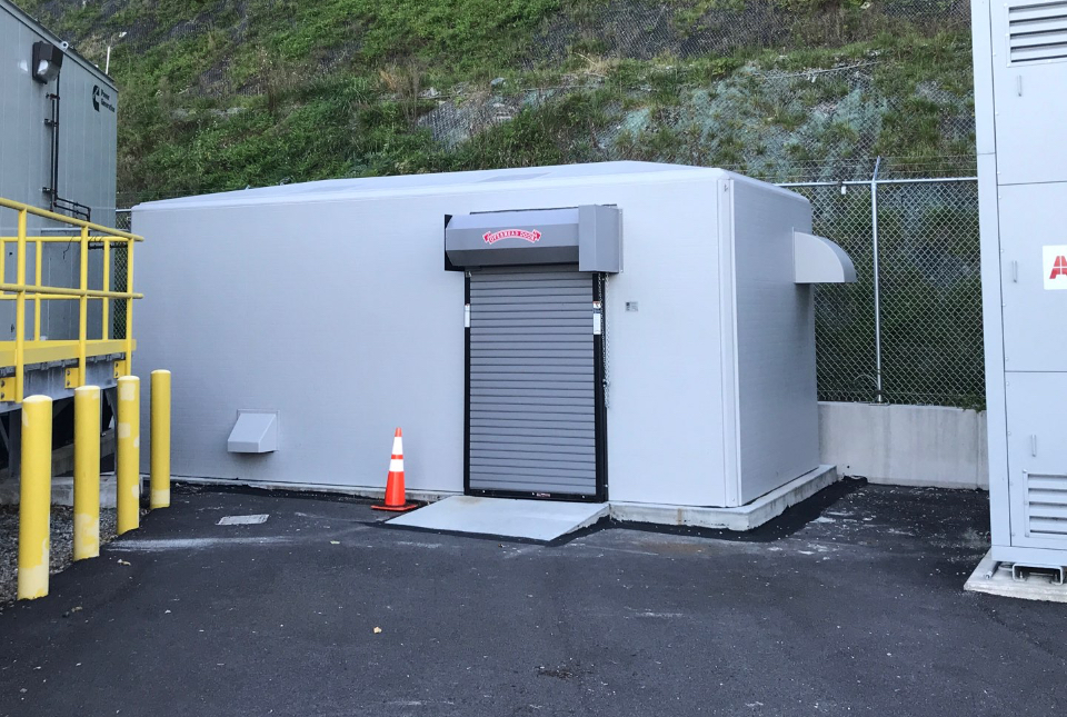 fiberglass shelter for nuclear equipment, fiberglass industrial shelter for the nuclear industry, fiberglass equipment shelter, nuclear equipment shelter, nuclear equipment enclosure