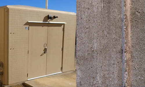 fiberglass versus concrete buildings Video Thumb, fiberglass buildings, fiberglass shelters, fiberglass shelter manufacturers, fiberglass equipment shelters