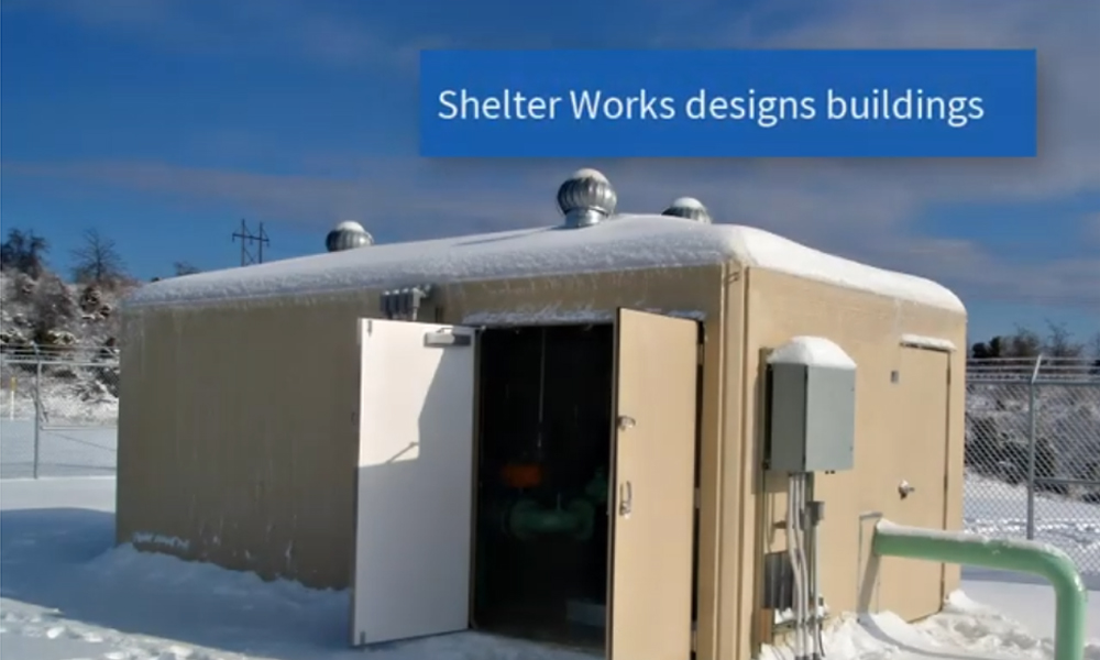 Fiberglass shelter R value Video Thumb, fiberglass buildings, fiberglass shelters, fiberglass shelter manufacturers, fiberglass equipment shelters